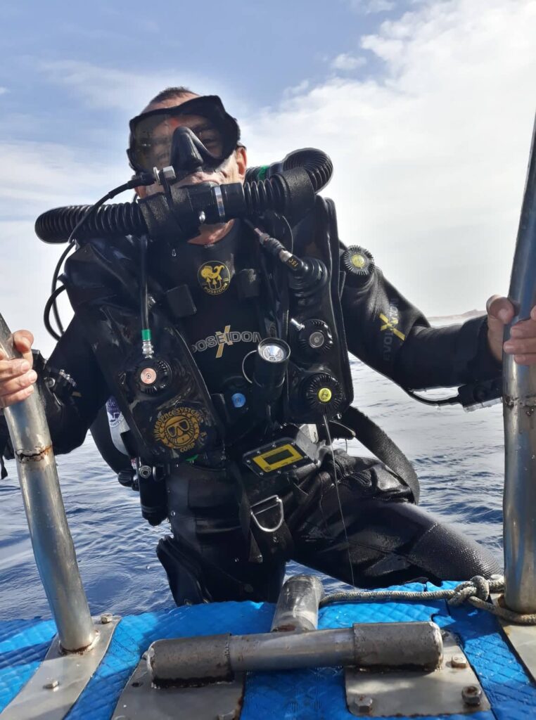 Rebreather courses in Sharm - Megalodon